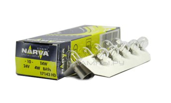 T4W 24V-4W (BA9s) (вибростойкая) HD 17143