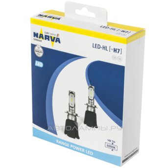 HIR2 12V-LED (PX22d) 6000K 16W Range Power LED HL (ку.2 шт.) 18015