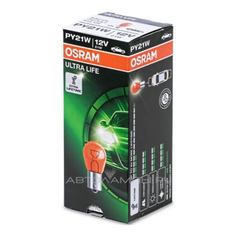 PY21W 12V-21W (BAU15s) (увелич. срок службы) Ultra Life 7507ULT